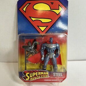 Vintage 1995 Superman Man of Steel - Steel (John Henry Irons) - Sealed New